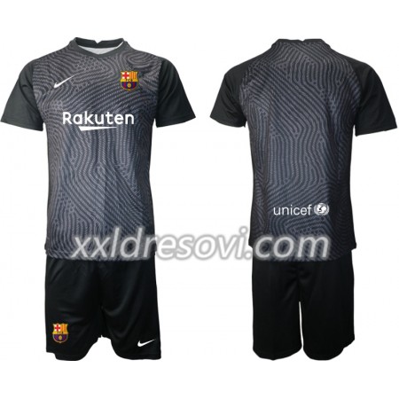 FC Barcelona Golmanski Dječji Komplet dresovi za nogomet 2020-2021 M004 (+ kratke hlače)